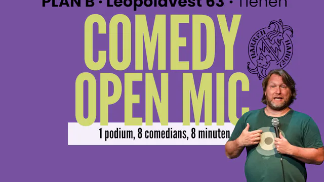Comedy Open Mic - ism de Narrenhandel vzw