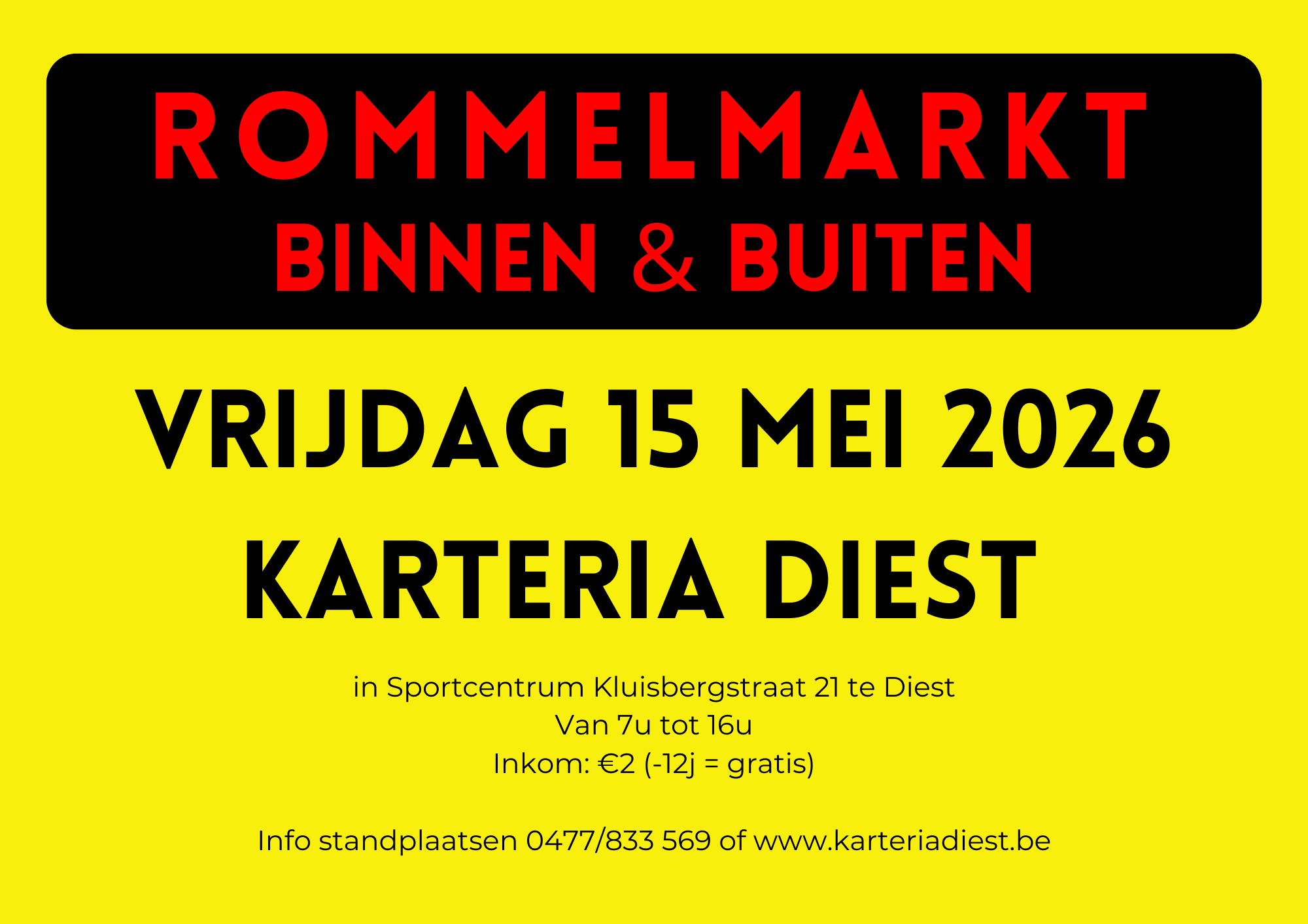 eigen affiche