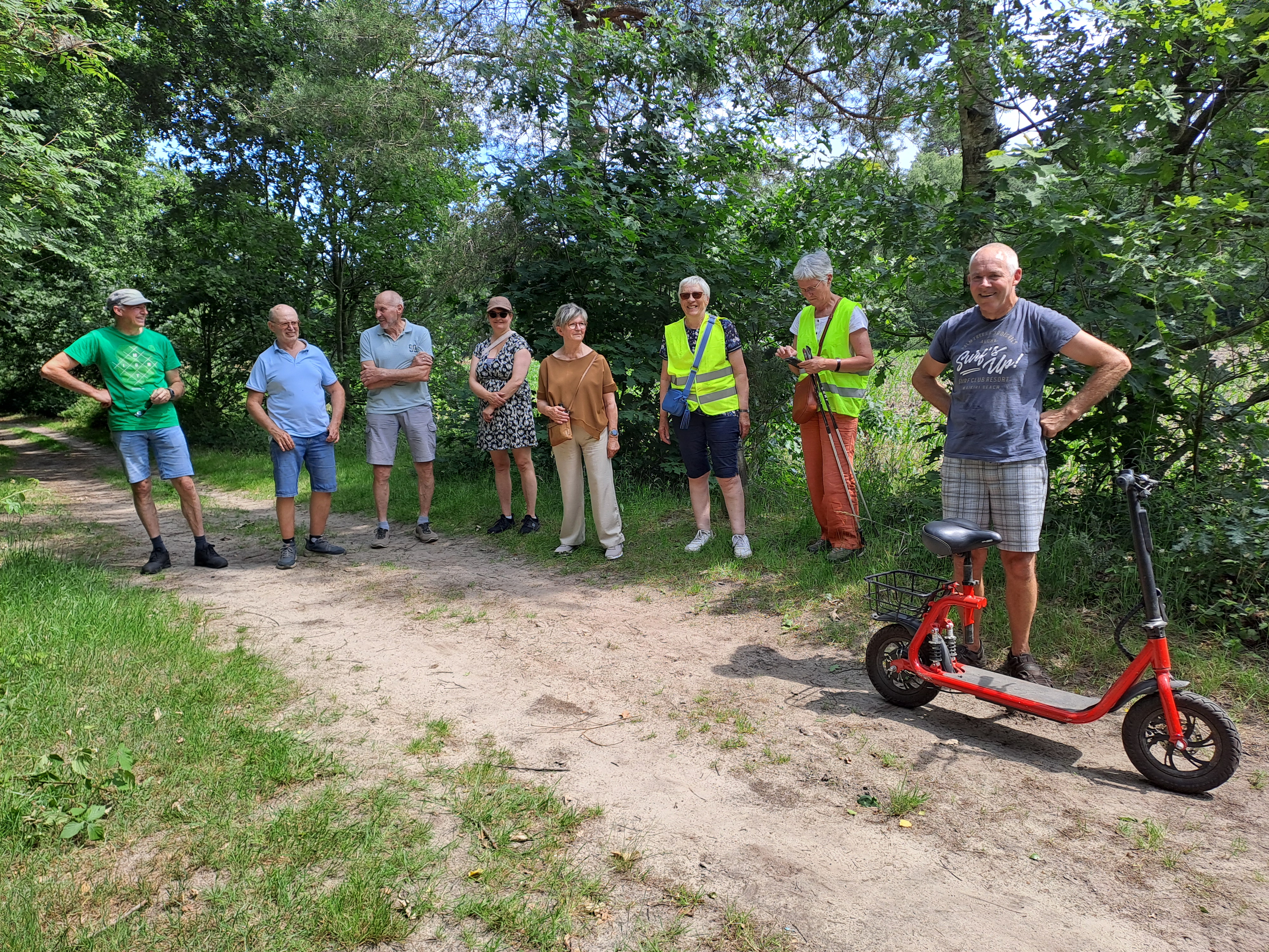 wandelen voor mensen met Parkinson