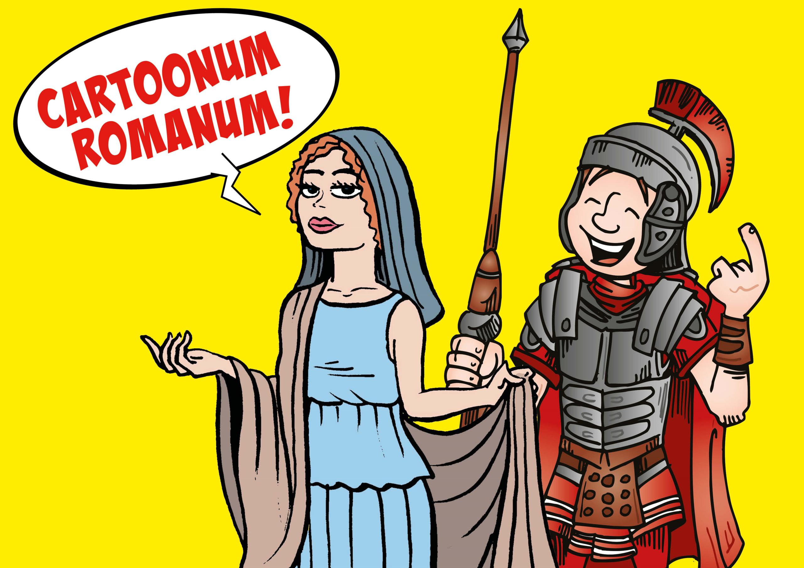 Romeinse cartoontjes van Kim Duchateau en Bart Proost