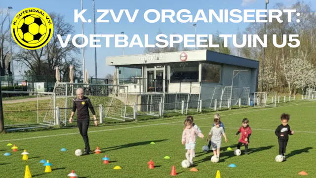 Flyer Voetbalspeeltuin