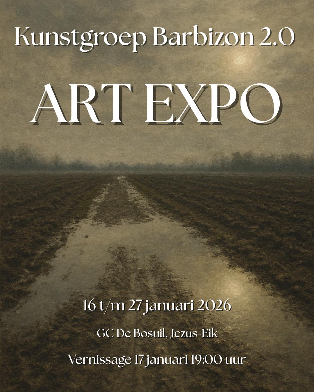 Poster Art Expo 16 Jan 2026 Kunstgroep Barbizon 2.0 .