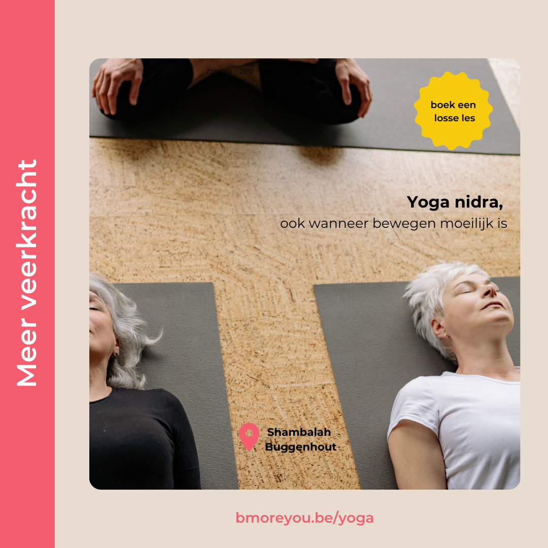 Yoga nidra - diepteontspanning