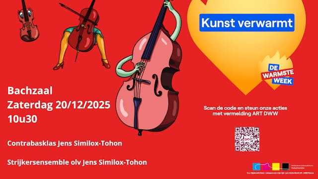 rode affiche met vlam warmste week