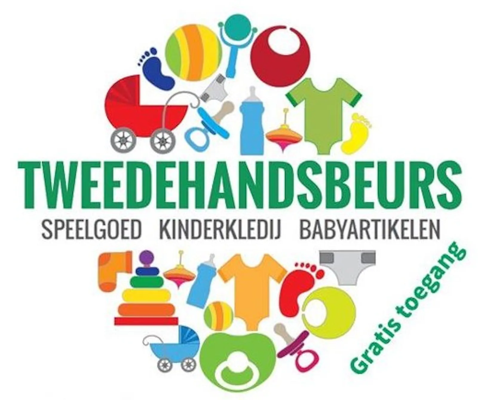 Tweedehandsbeurs kinderartikelen Gezinsbond Oedelem-Beernem