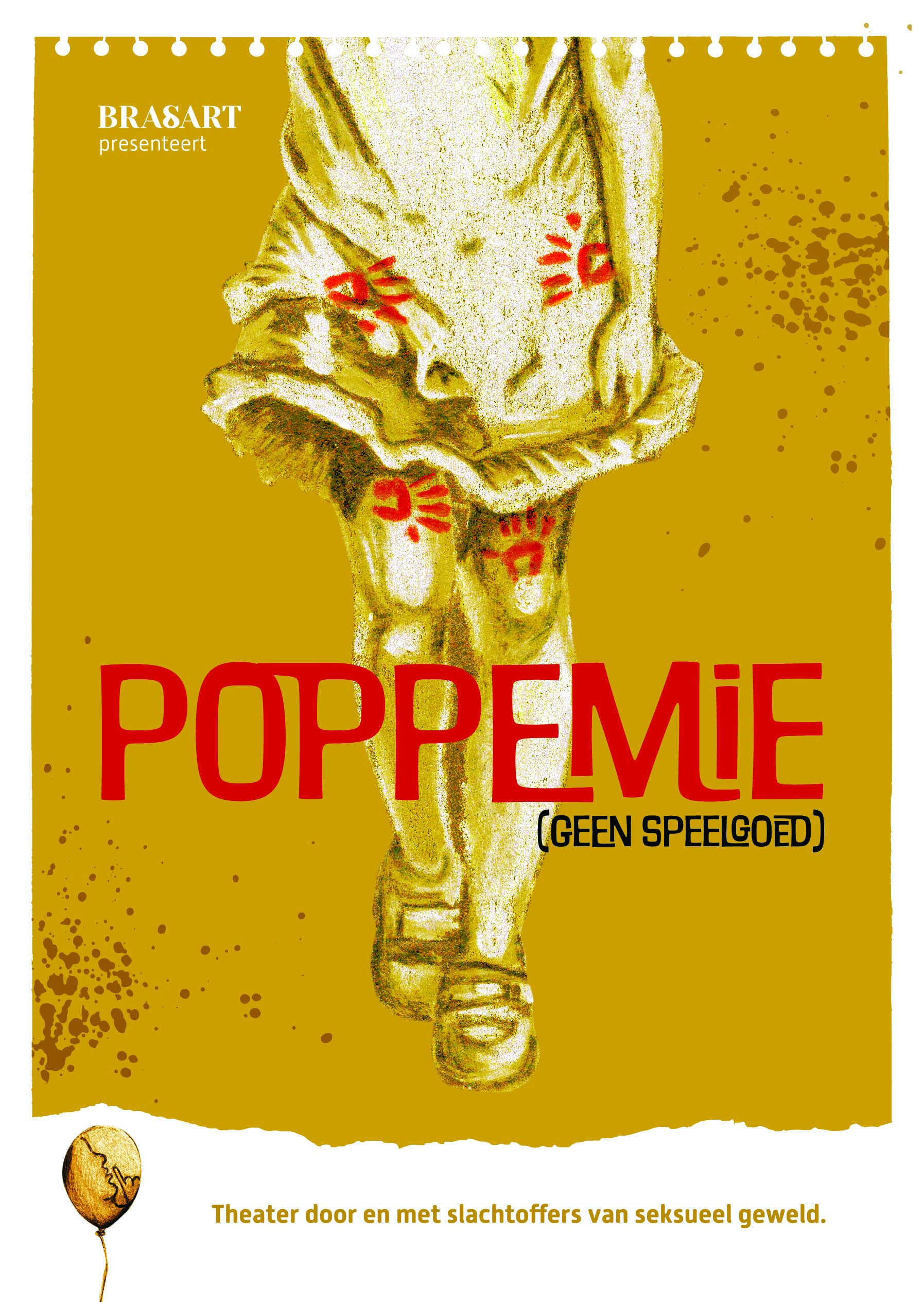 Affichebeeld POPPEMIE (geen speelgoed)