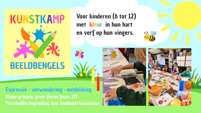 Reclame Kunstkamp BEELDBENGELS Pasen