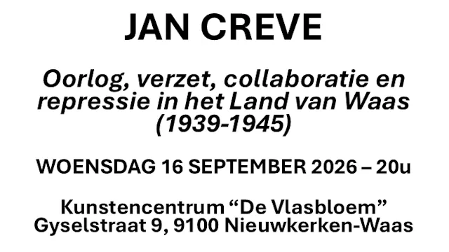 Lezing Jan Creve 16092026