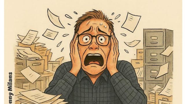 Een leuke komedie die zich afspeelt in een nationale archiefdienst.