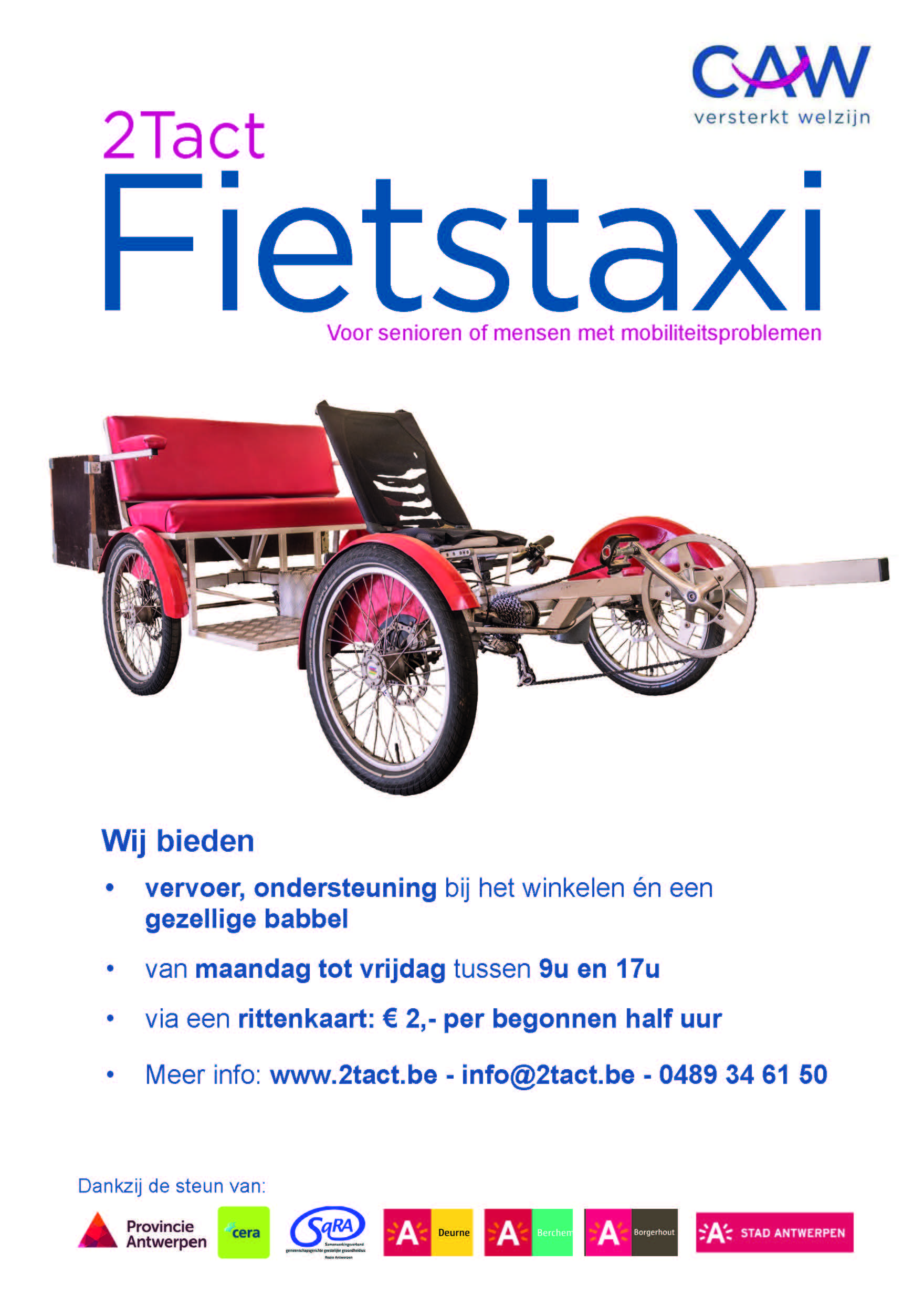 flyer Fietstaxi
