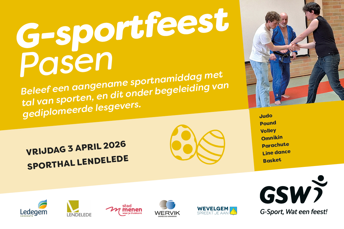 sportfeest voor pers met beperking