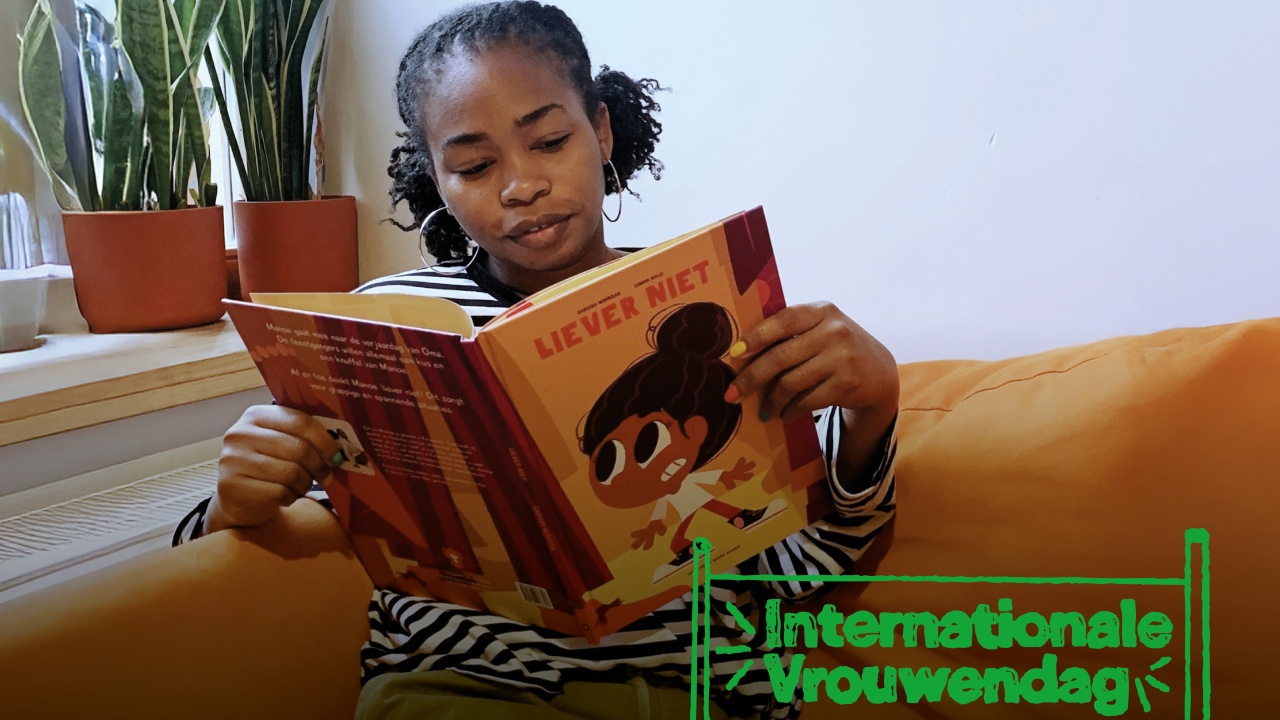 Zarissa Windzak leest voor uit ‘Liever niet’