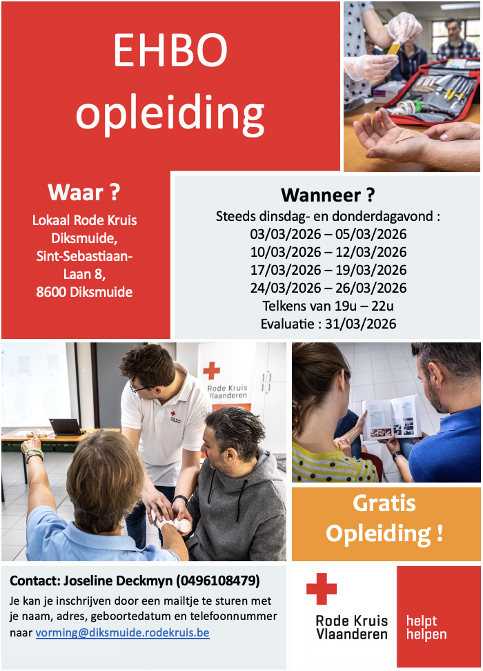 Fiche EHBO opleiding 