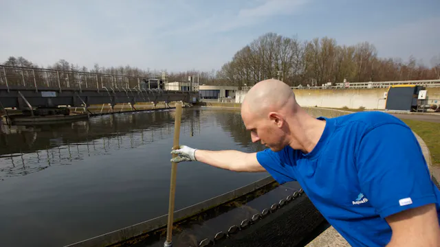 Volg de weg van vuil naar proper water