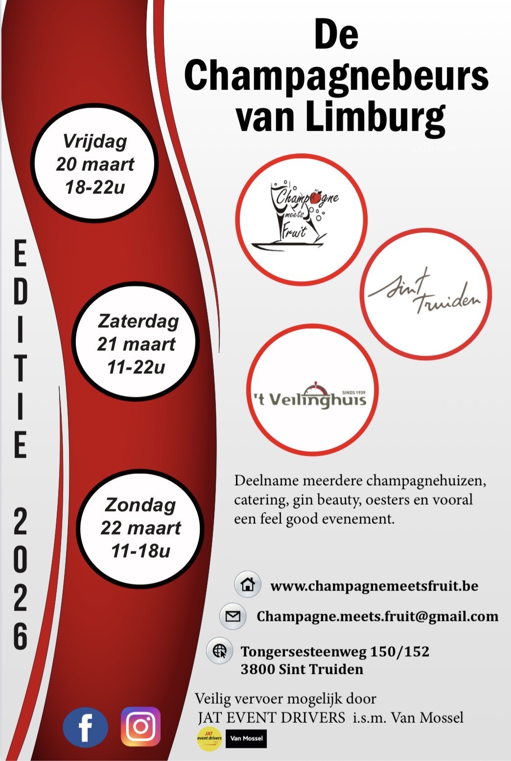 Flyer Champagnebeurs maart 2026