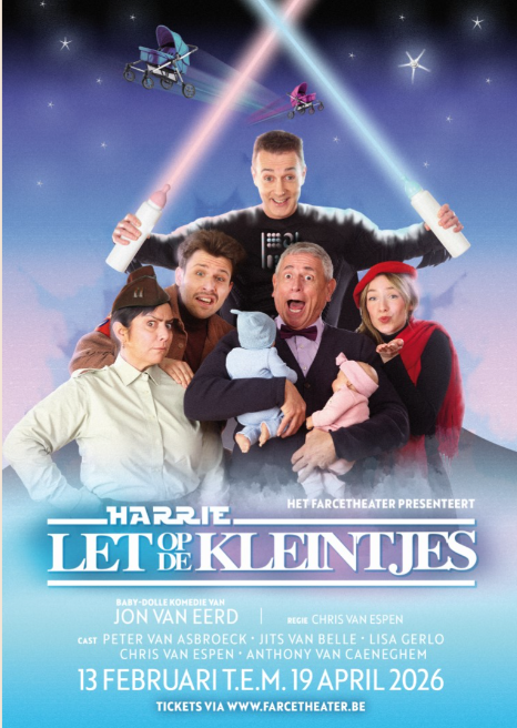 Campagnebeeld Harrie let op de kleintjes