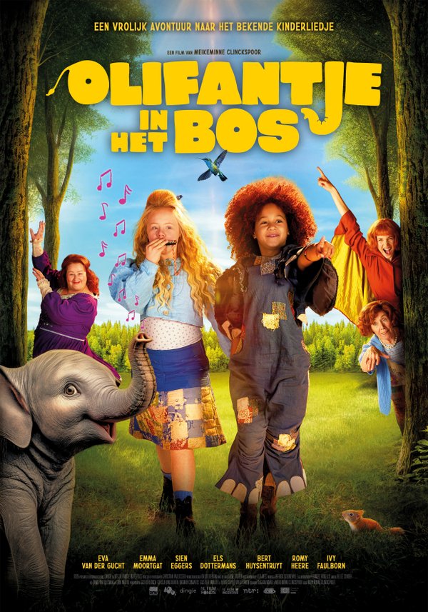 Olifantje in het bos