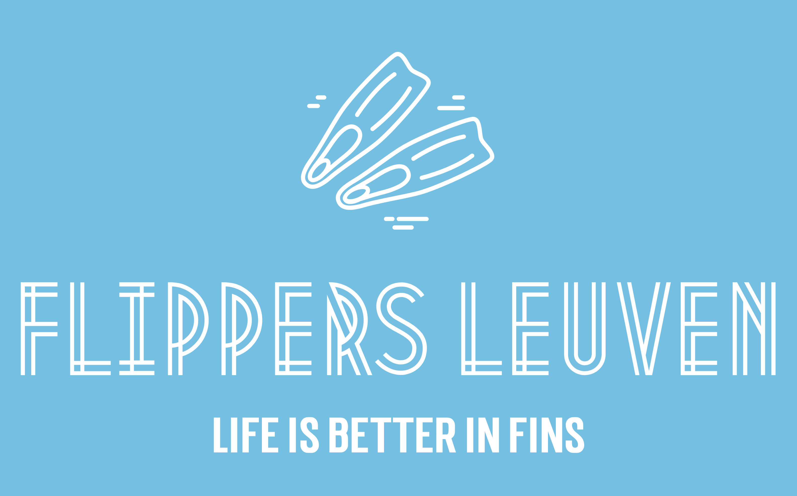 Flippers Leuven Life is better in fins