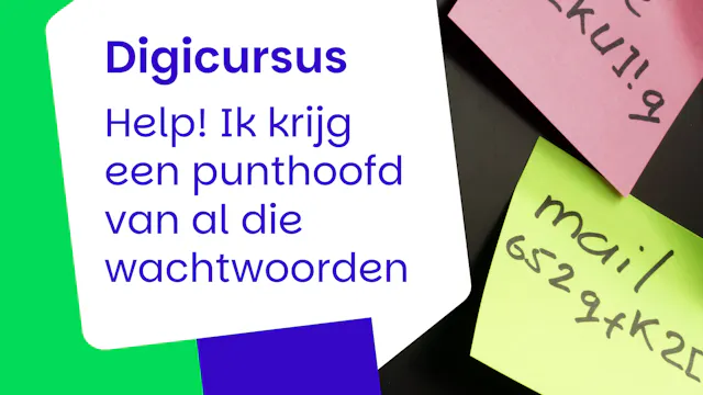 Digicursus: wachtwoorden