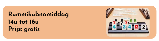 Rummikubnamiddag onder de Torens Kanegem