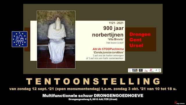 Tentoonstelling 900 jaar norbertijnen, Abt de Stoop achterna