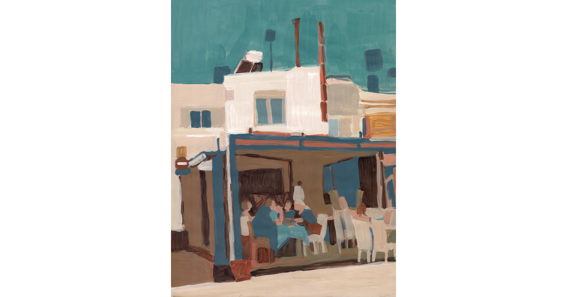 NOTES FROM CRETE, EEN GESCHILDERD REISDAGBOEK