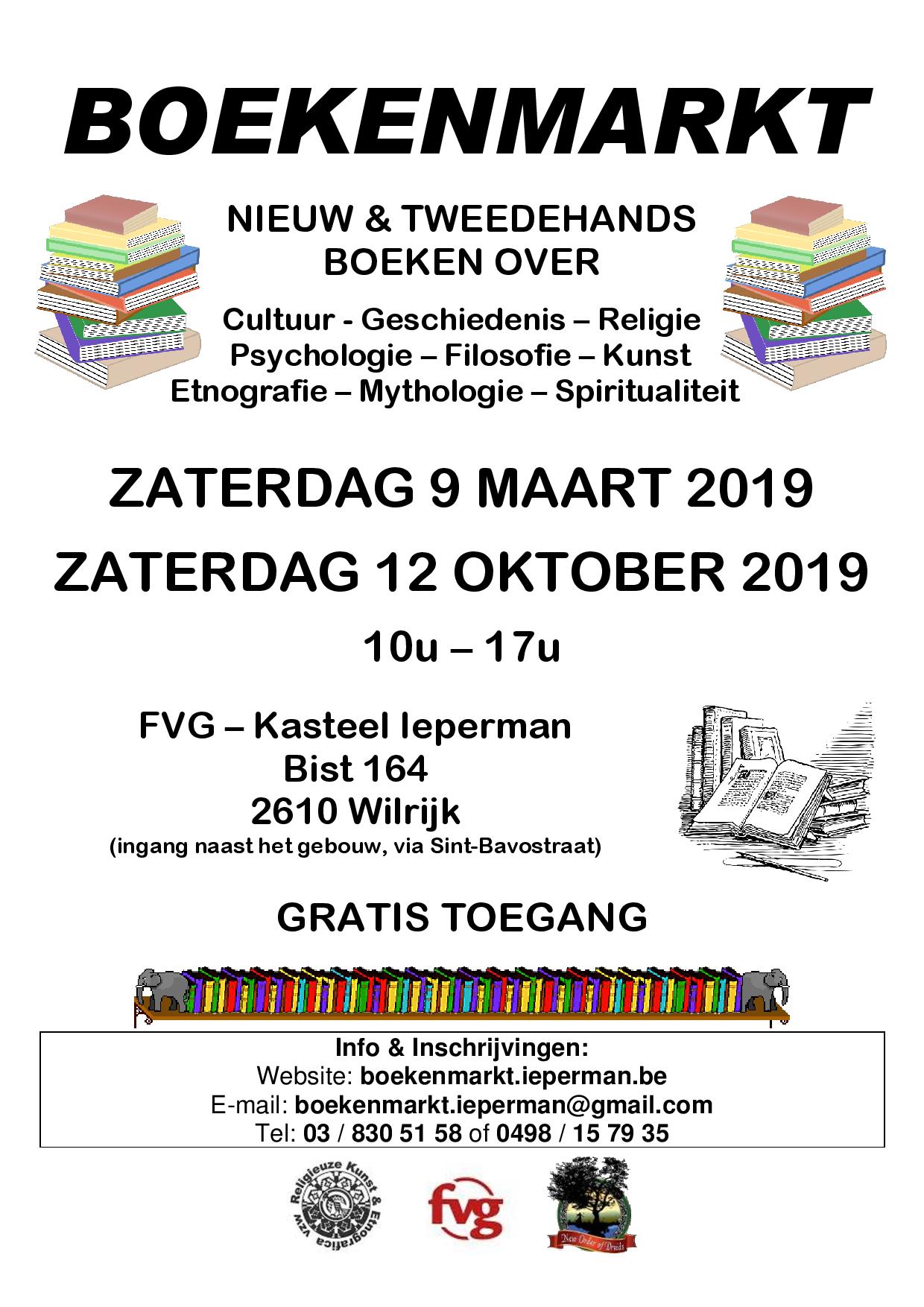 Boekenmarkt Ieperman