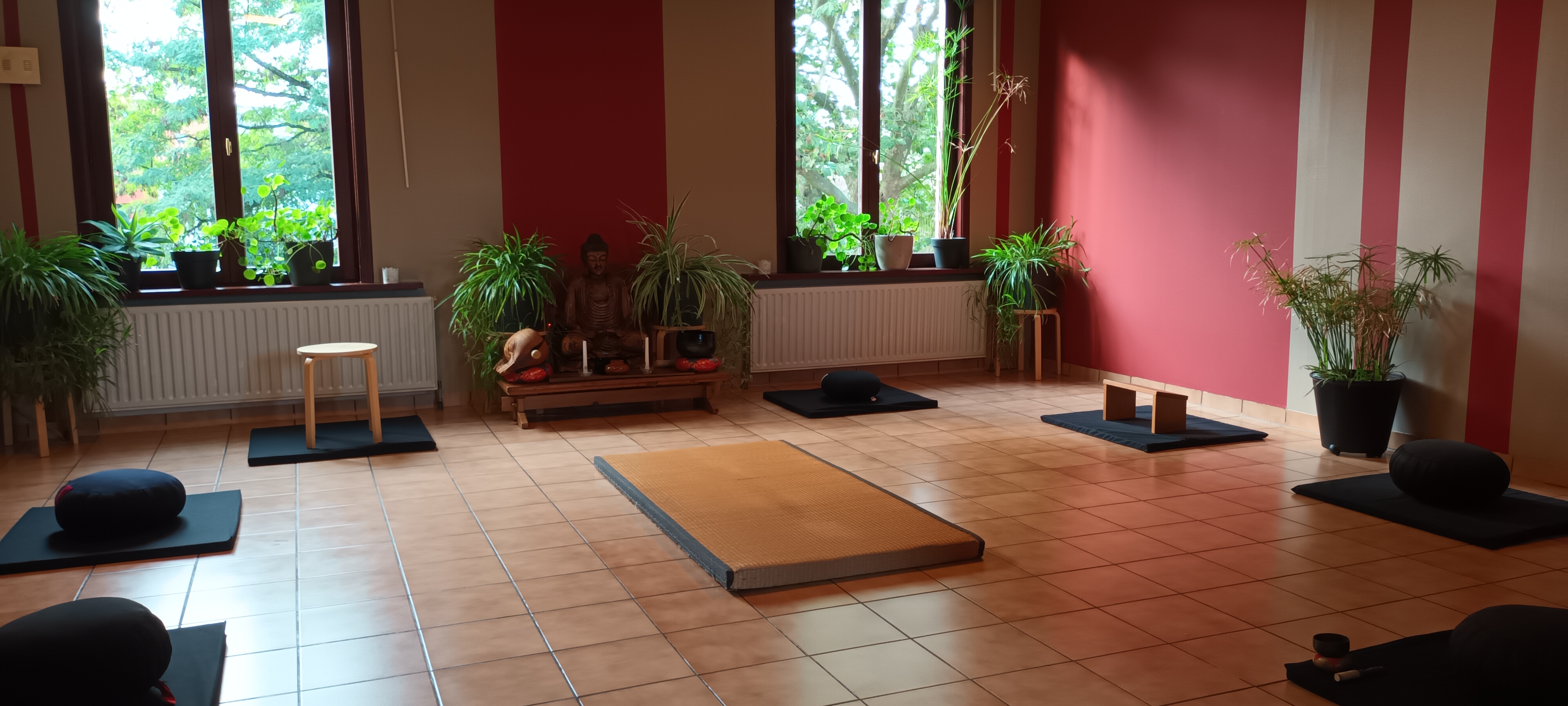 Onze meditatiezaal in Sint-Amandsberg/Gent