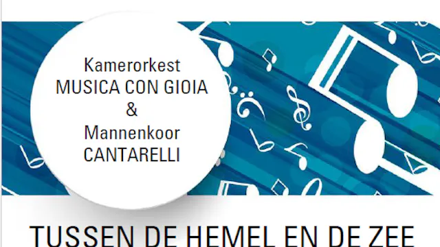 Affiche Tussen de Hemel en de Zee