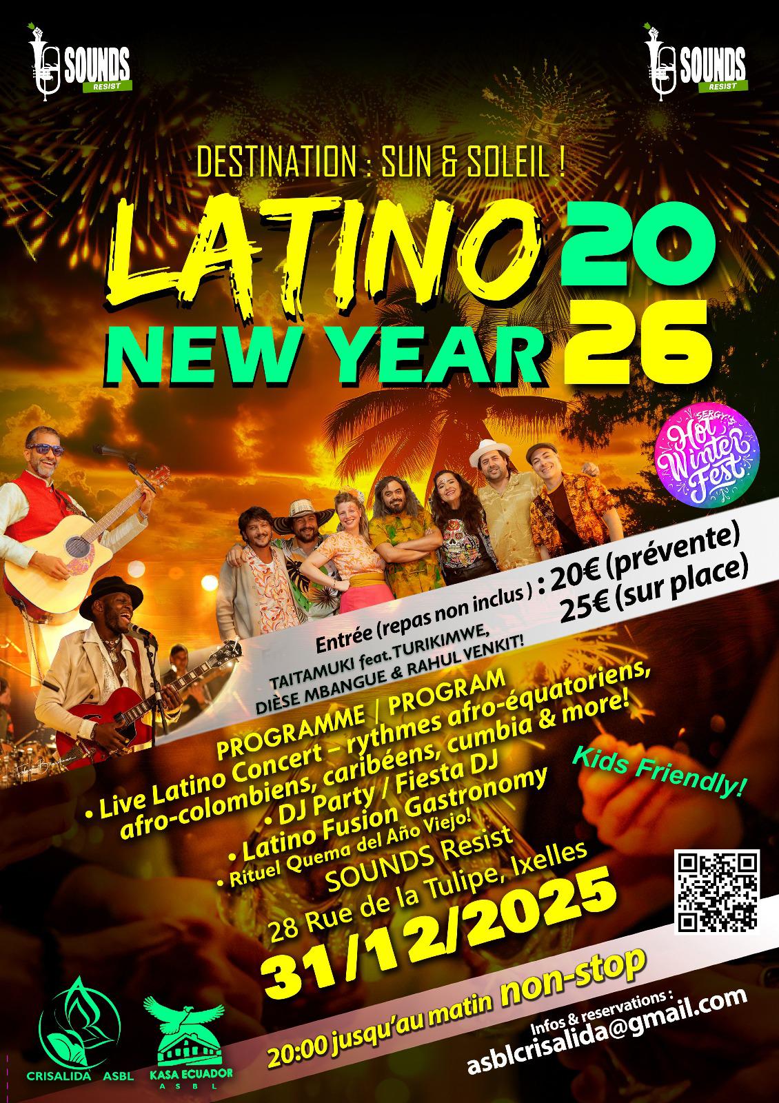 LATINO NEW YEAR 2026 - SERGY'S HOT WINTER FEST