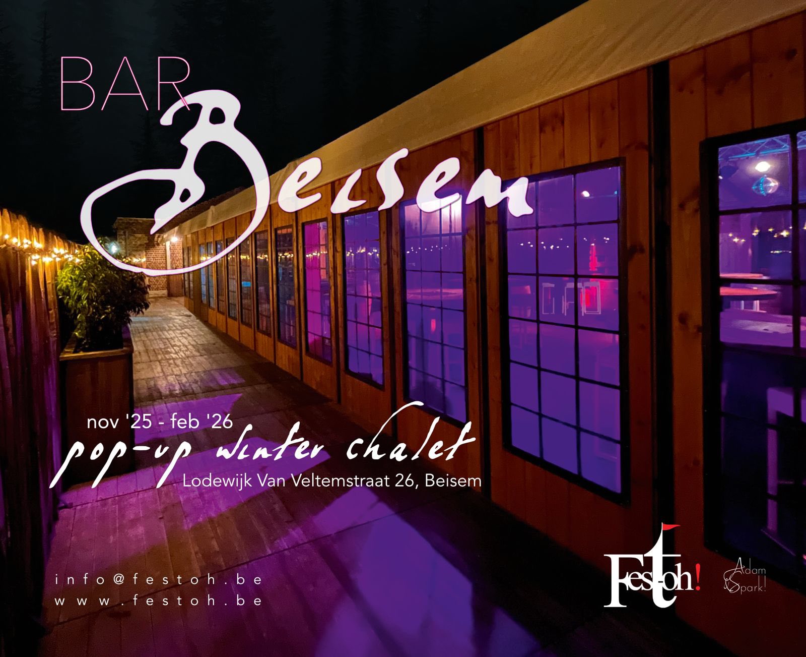 BAR Beisem – Gezellige winterbar in het hart van Beisem! Geniet van sfeervolle avonden met drinks en hapjes van woensdag tot vrijdag, heerlijke zondagse brunch (op reservatie) en gezellige restaurantmomenten.