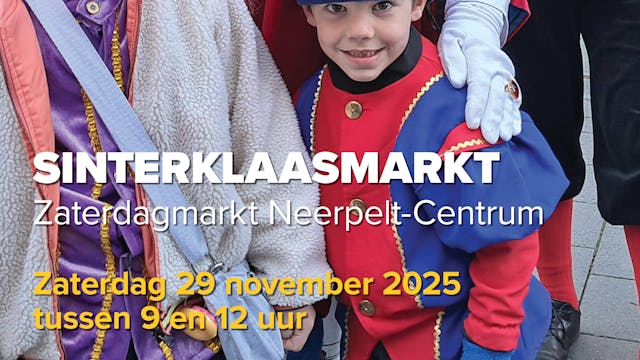 Sinterklaasmarkt gemeente Pelt