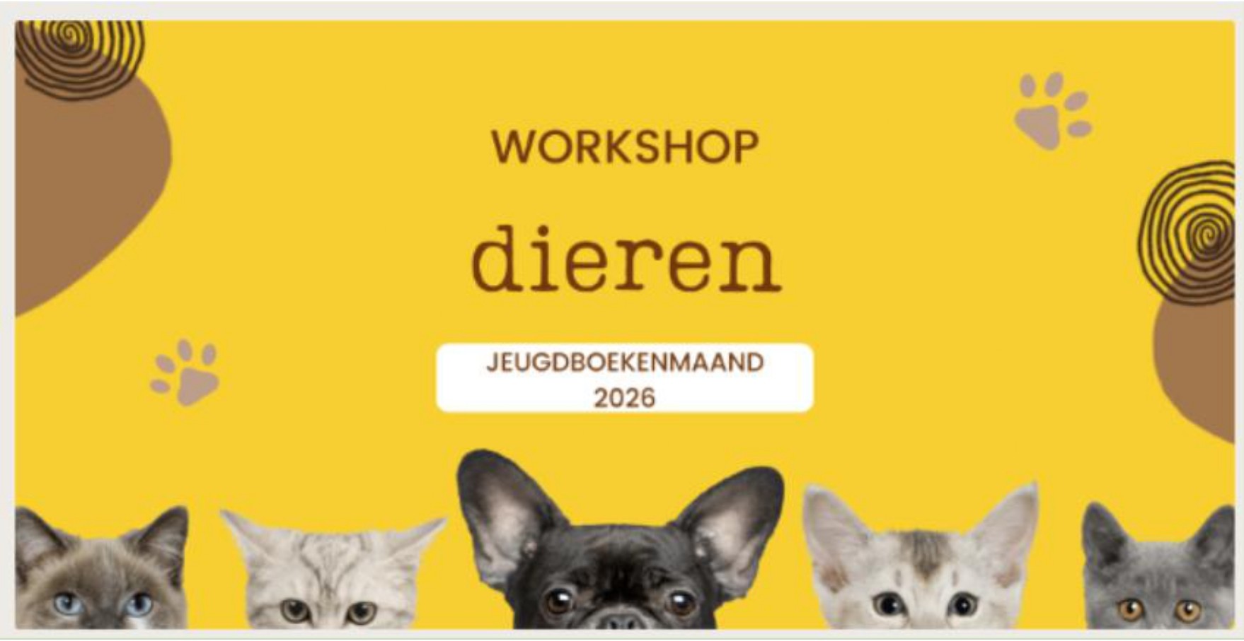 workshop Dieren