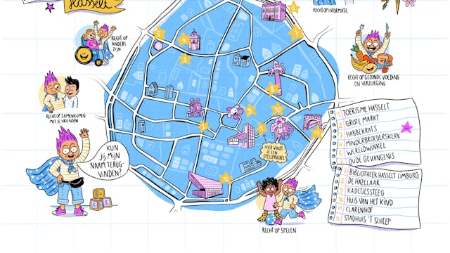 Grondplan Kinderrechtentocht