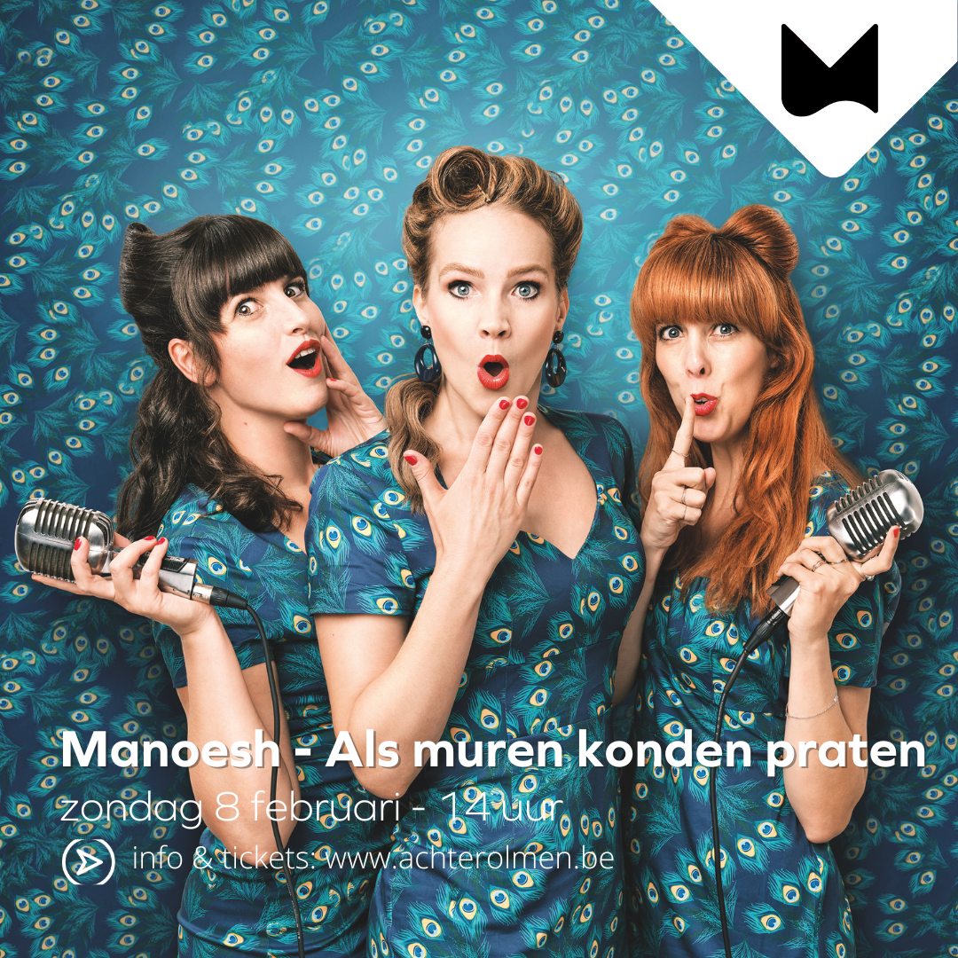 3 dames in kleren van jaren '50
