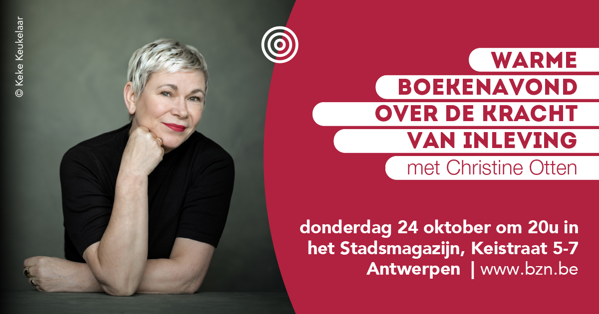 Warme Boekenavond over de kracht van inleving: met Christine Otten