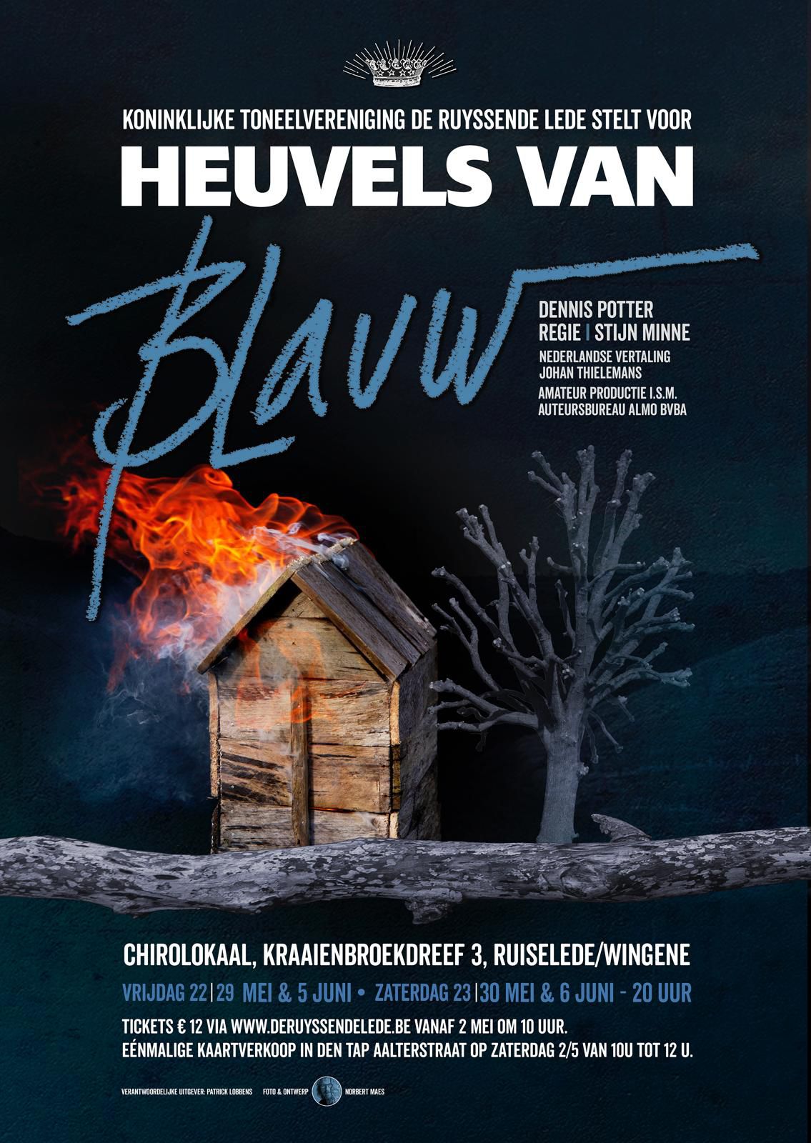 HEUVELS VAN BLAUW