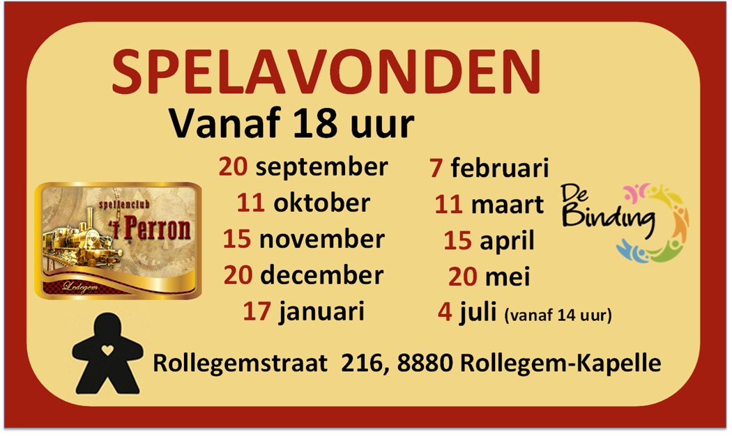 affiche spelavonden 25-26