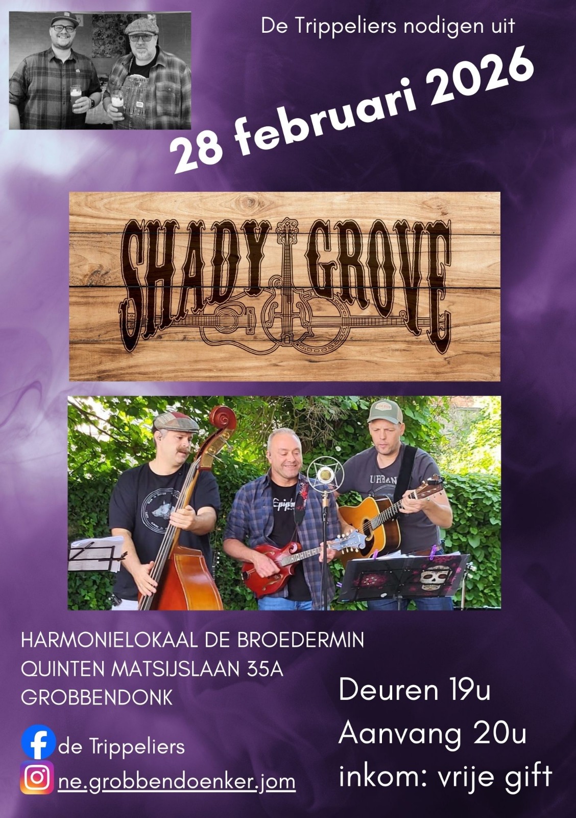 Shady Grove acoustic bluegrass band