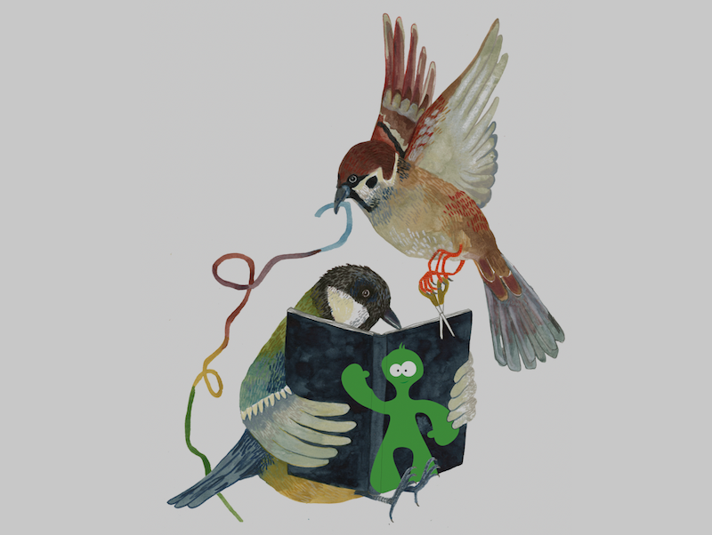 Voorleesmees en knutselmus