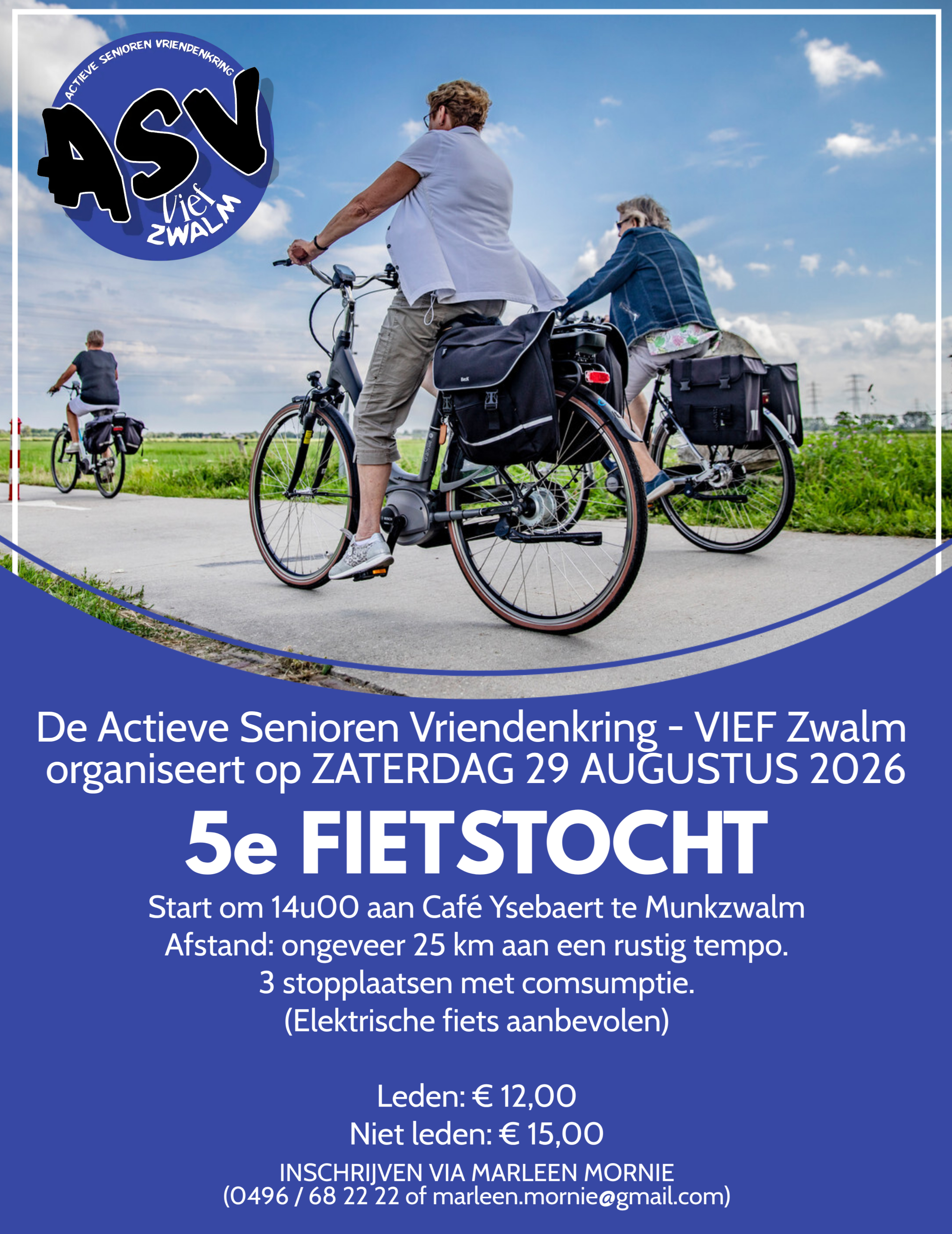 affiche fietstocht 2026