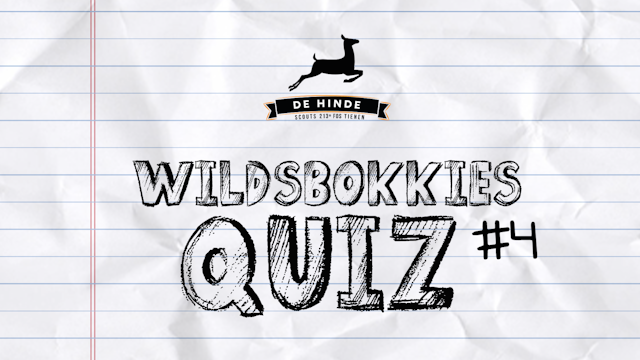 Banner Wildsbokkies Quiz Tienen