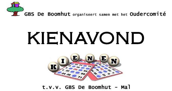 Kienavond GBS De Boomhut - Mal