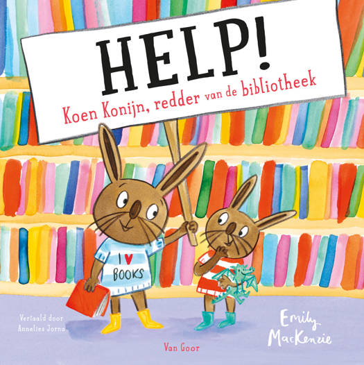 Help! Koen konijn, redder van de bibliotheek