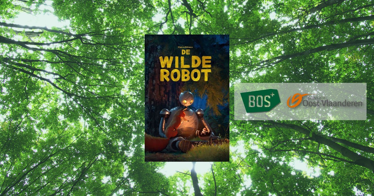 Film in het bos - De wilde robot