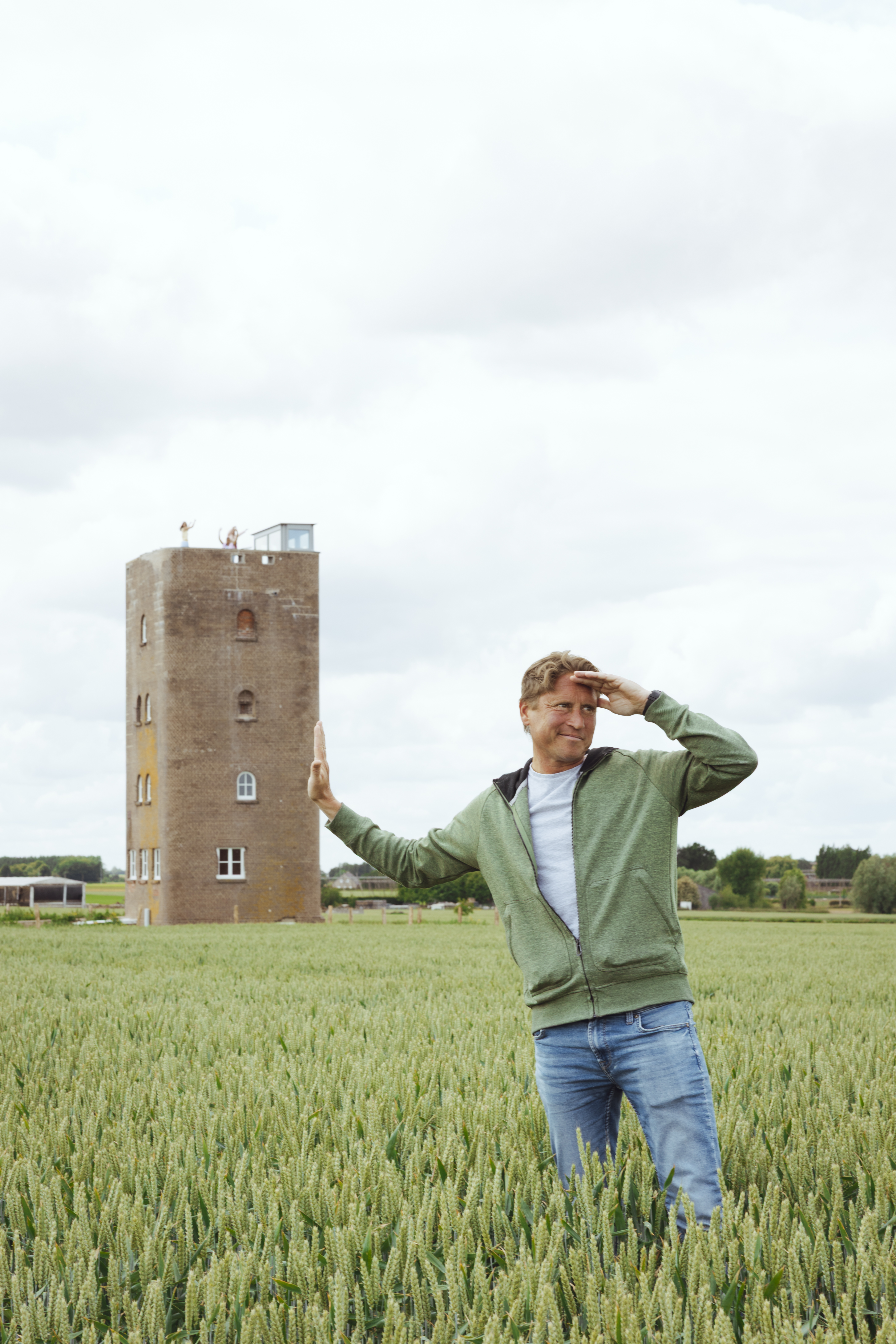 Painting hunt duitse toren