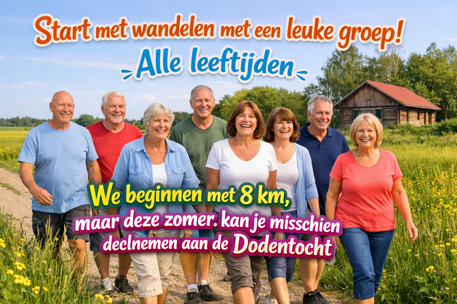 Start met wandelen