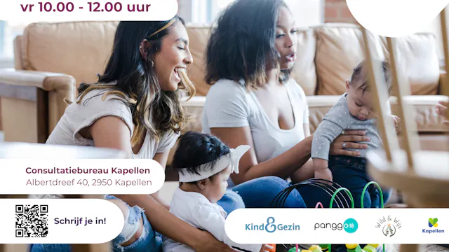 2 moeders die spelen met baby's en ze lachen allemaal.