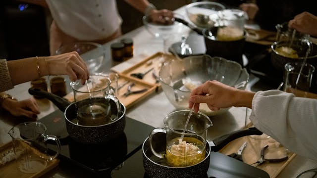 Workshop kaarsen maken