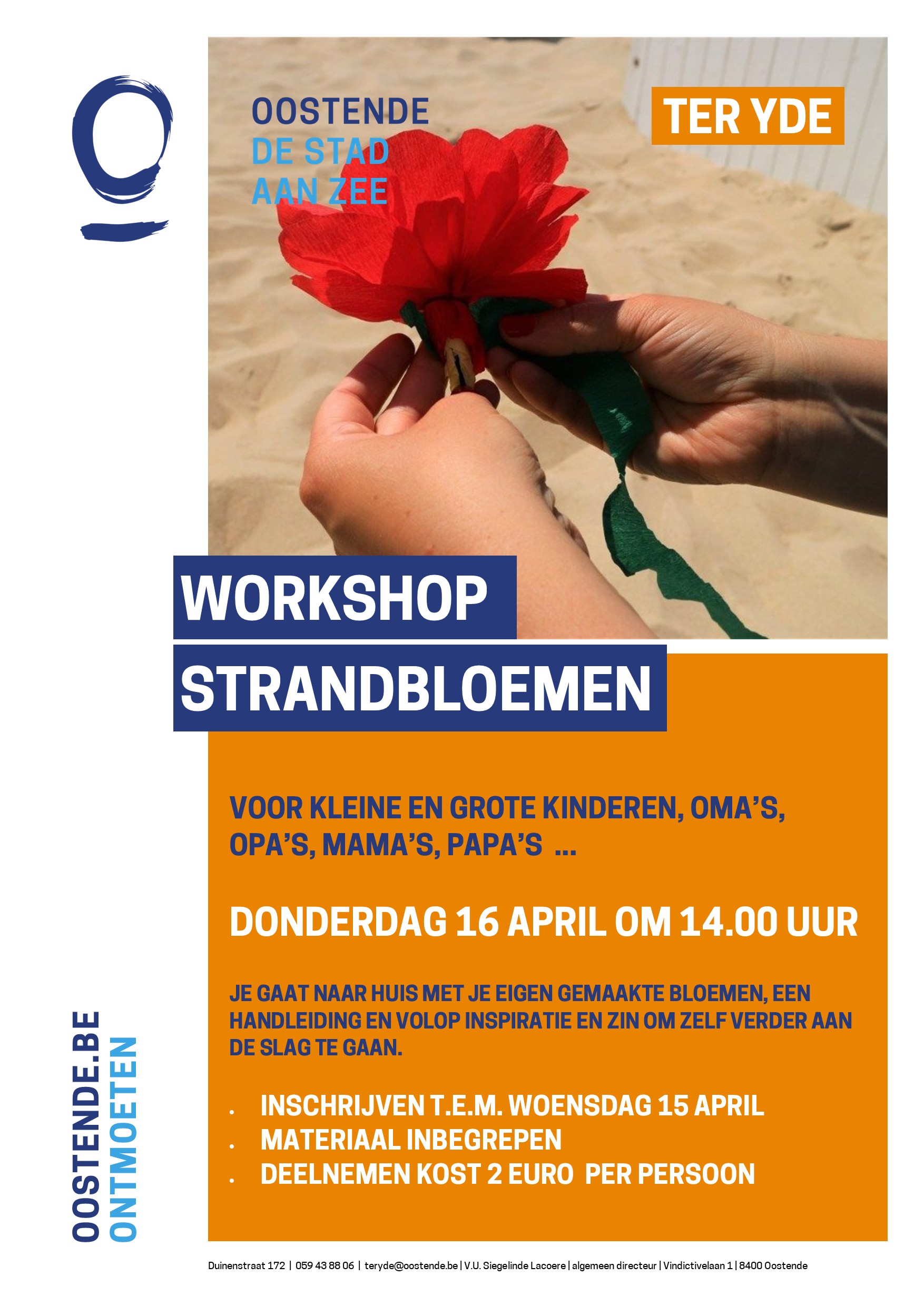 Workshop strandbloemen